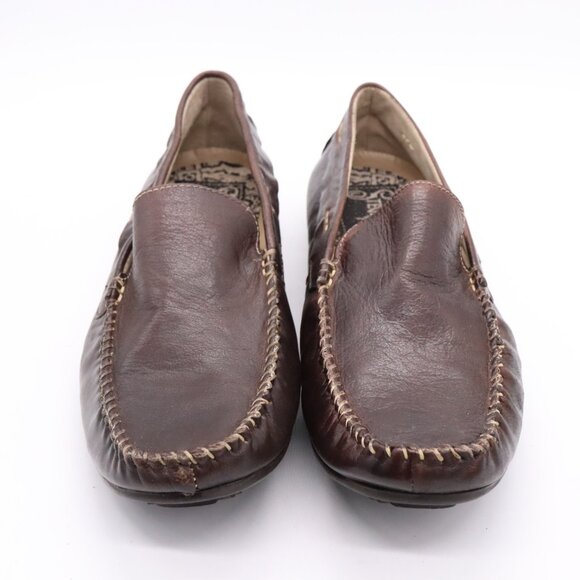 Steve Madden Kronos Men’s Loafer Sz 9.5 D Black Leather Driving Casual Shoe New - Picture 2 of 9